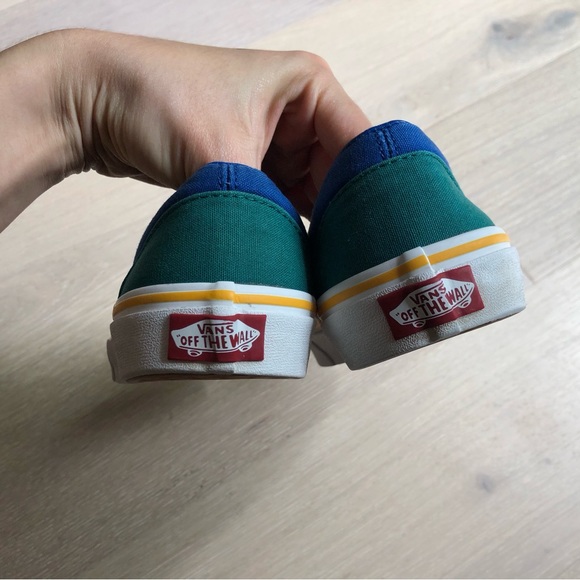 Vans Old Skool Canvas Sneakers Primary Color Block - Kids’ Size 5.5 - Picture 7 of 11